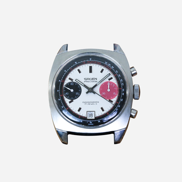 Gruen chronograph clearance watch