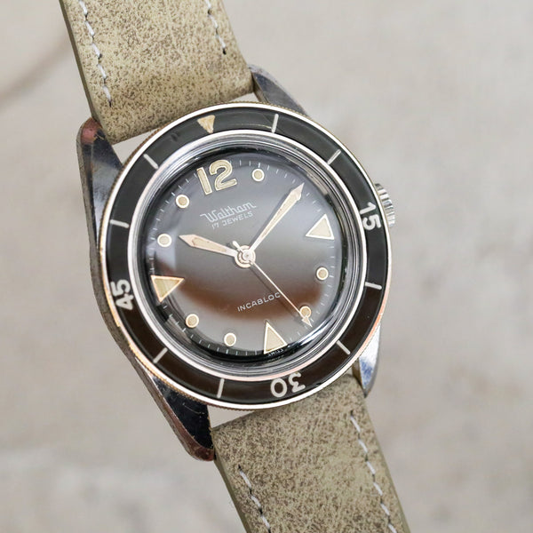 1960s Waltham Bathyscaphe By Blancpain