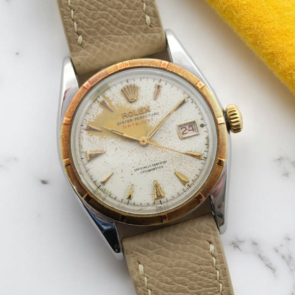1953 Rolex Red Datejust (Ref. 6305) "Ovettone"