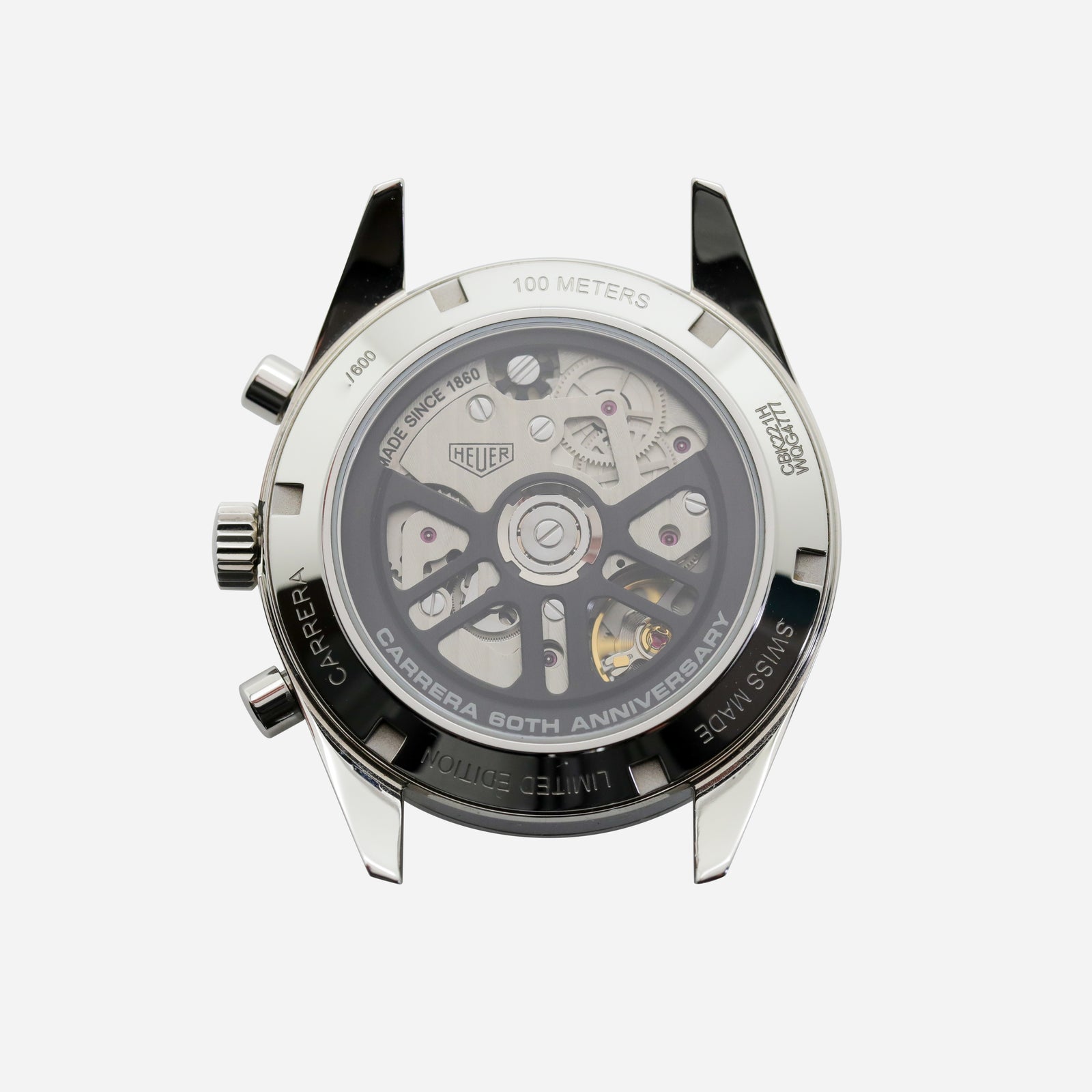 タグホイヤー TAG HEUER カレラ クロノグラフ スケルトン 腕時計