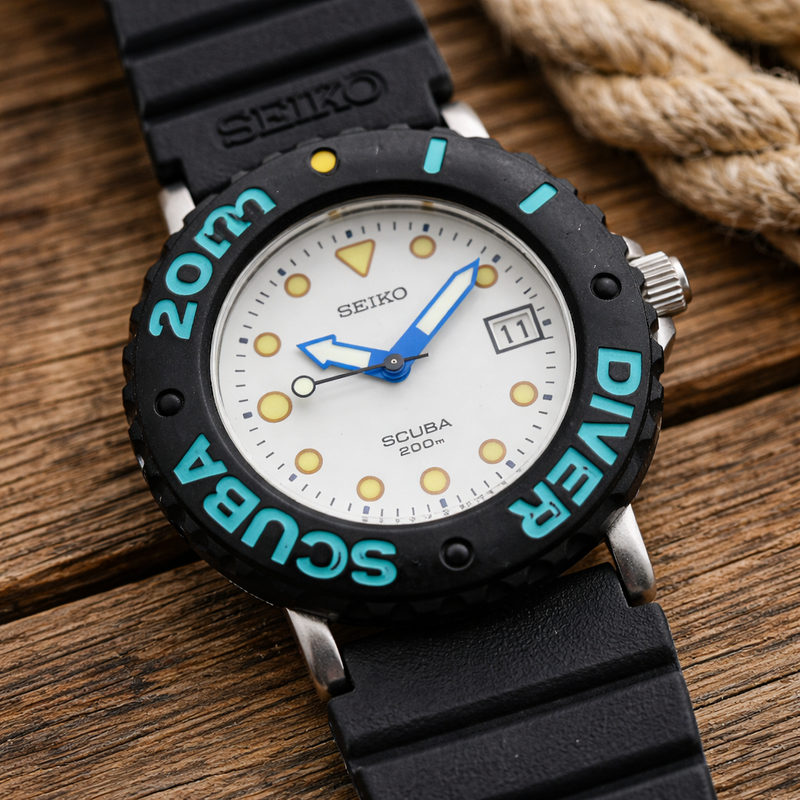 Seiko Scuba Diver 200m (Ref. 5H25-6A1A) Seiko Scuba Diver 200m (Ref. 5H25-6A1A)