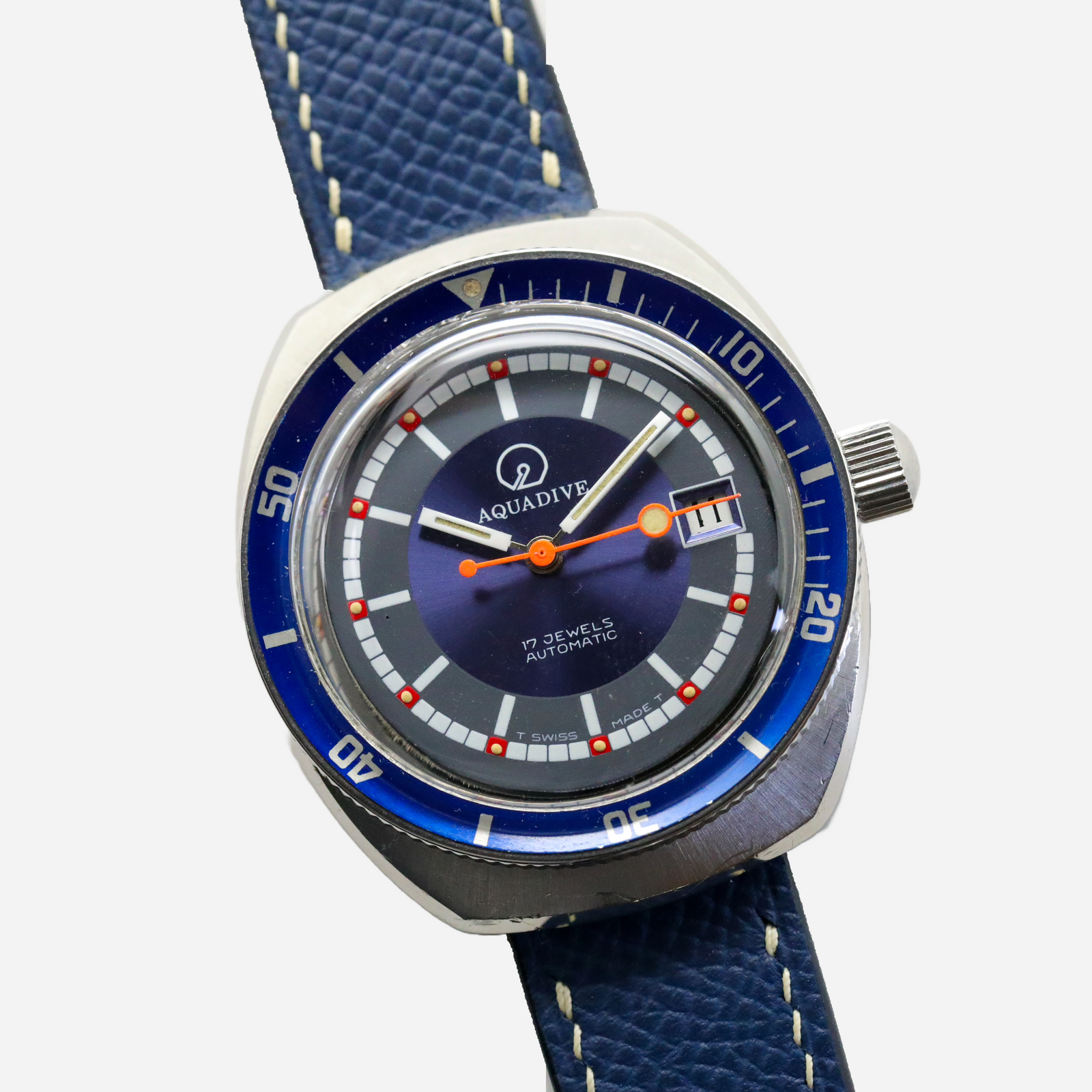 1970 AQUADIVE Automatic 17 Jewels Incabloc