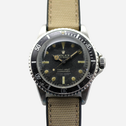 1965 Rolex Submariner (Ref. 5512) Gilt "Bart Simpson" Dial with Papers