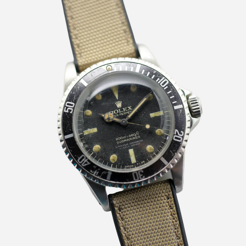 1965 Rolex Submariner (Ref. 5512) Gilt "Bart Simpson" Dial with Papers