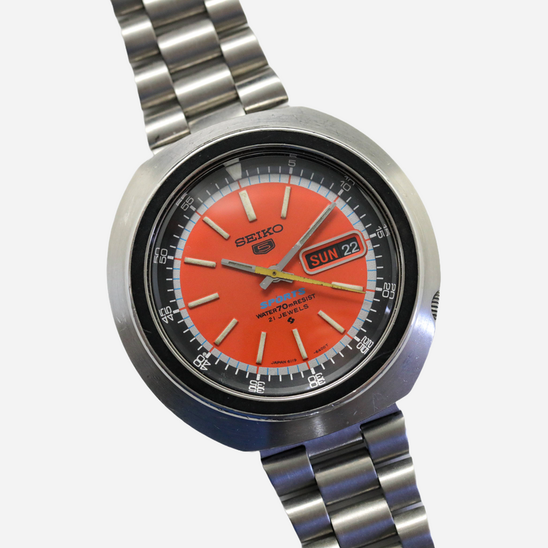 超希少1971年 SEIKO セイコー 5スポーツ 6119-6400 超希少1971年 SEIKO セイコー 5スポーツ 6119-6400