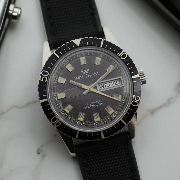 1970s Waltham Automatic Day-Date