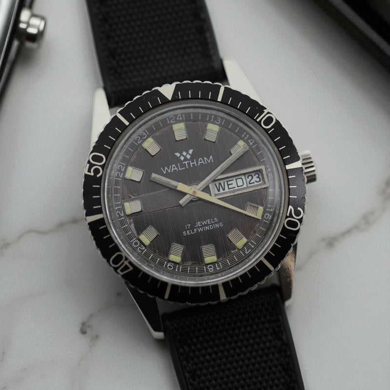 1970s Waltham Automatic Day-Date