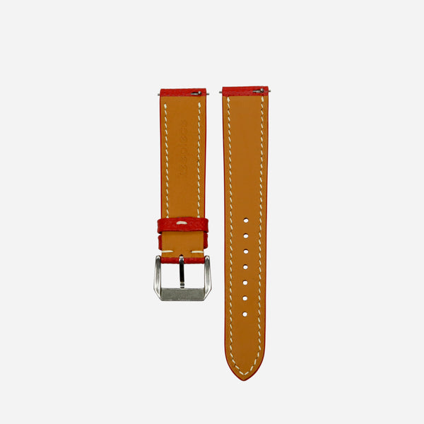 Red Epsom Calf Leather